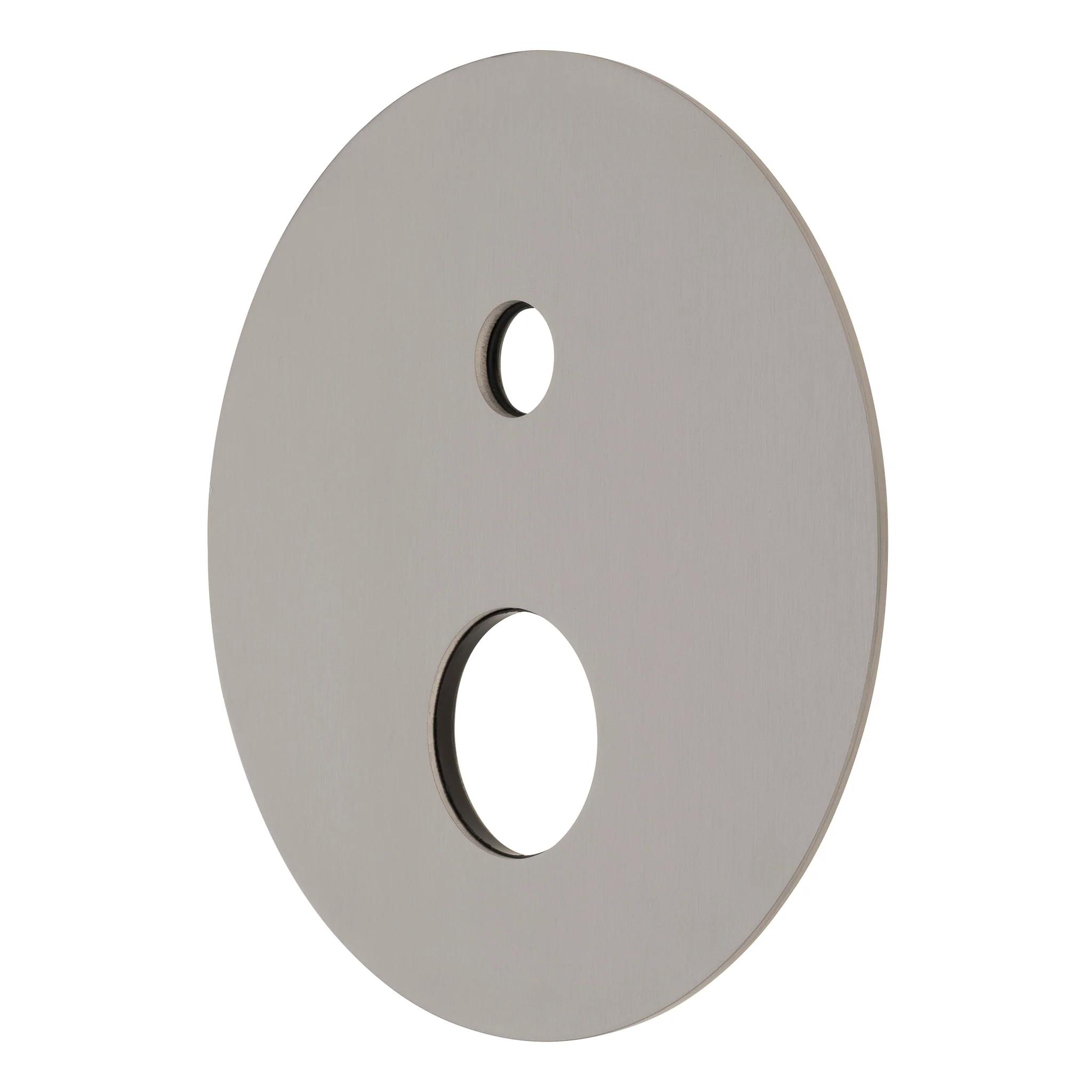 180mm Round Plate for Profile III Shower Mixer with Diverter, Brushed SS Nickel - Image 2