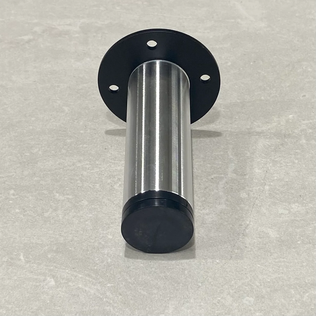 Adjustable Round Vanity Legs | Chrome | Set of 4, 115mm to 175mm height - Image 3