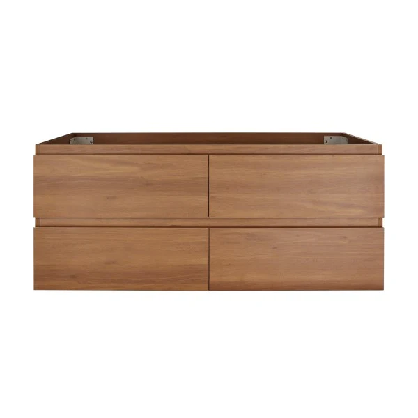 *Clearance* Alles 1200mm Wall Hung Vanity Cabinet | Villara Oak Woodgrain | - Image 3