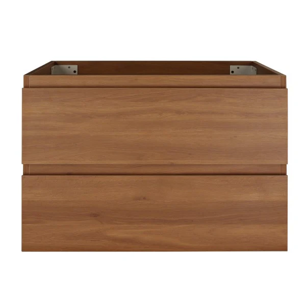 *Clearance* Alles 750mm Wall Hung Vanity Cabinet | Villara Oak Woodgrain | - Image 3