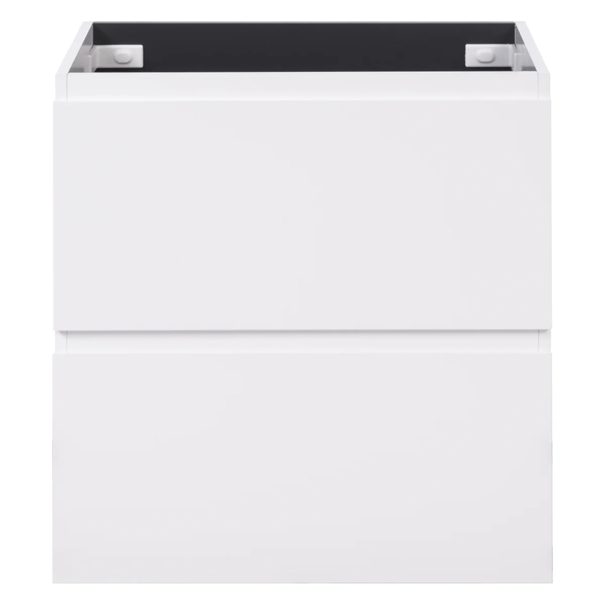 *Clearance* Alles Plus 750mm Floor Standing Vanity Cabinet | Satin White | - Image 2