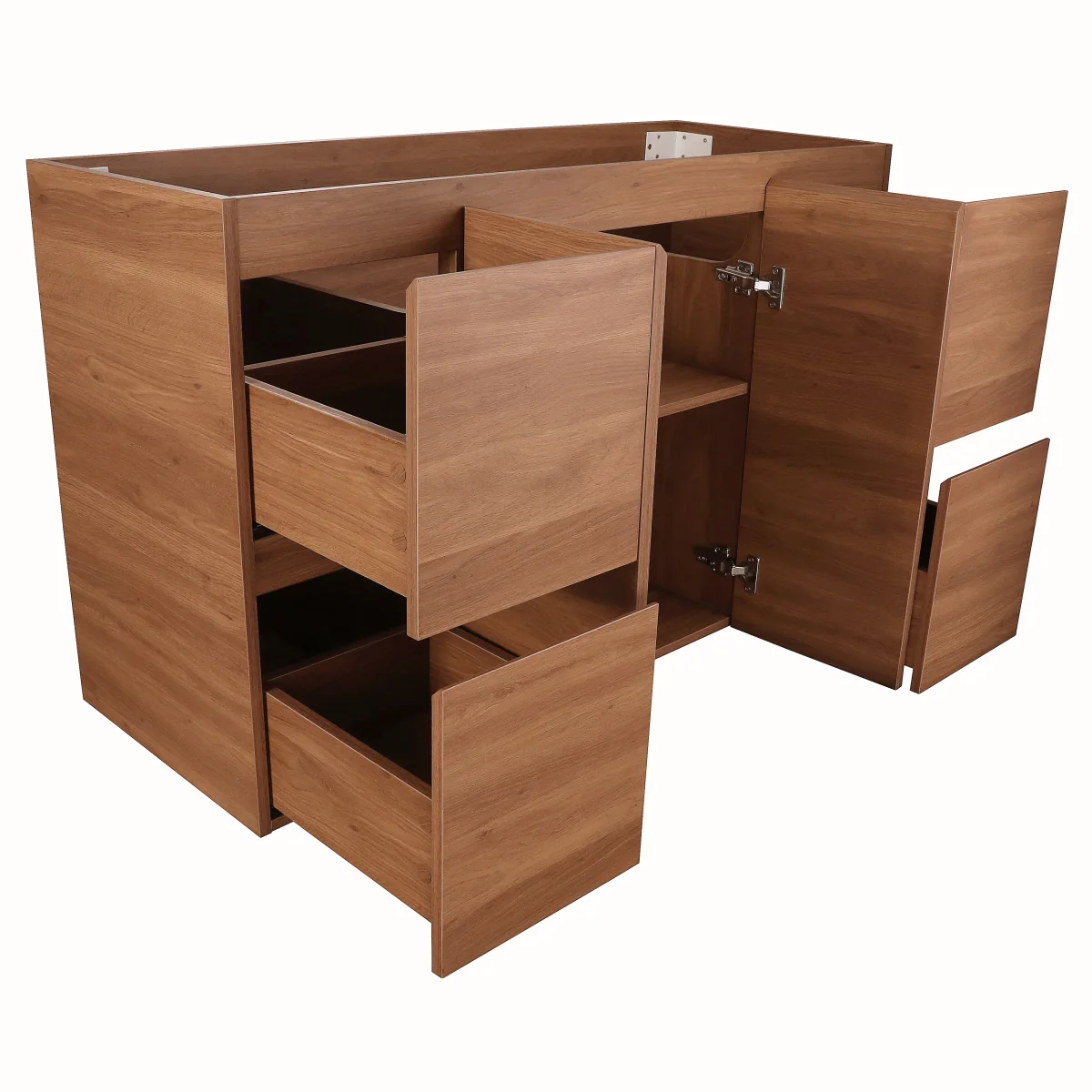 *Clearance* Avisé 1200mm Floor Standing Vanity Cabinet | Villara Oak Woodgrain | - Image 4