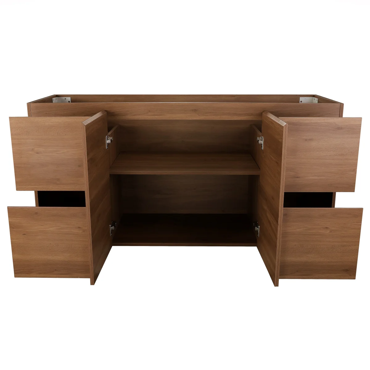 *Clearance* Avisé 1500mm Floor Standing Vanity Cabinet | Villara Oak Woodgrain | - Image 2