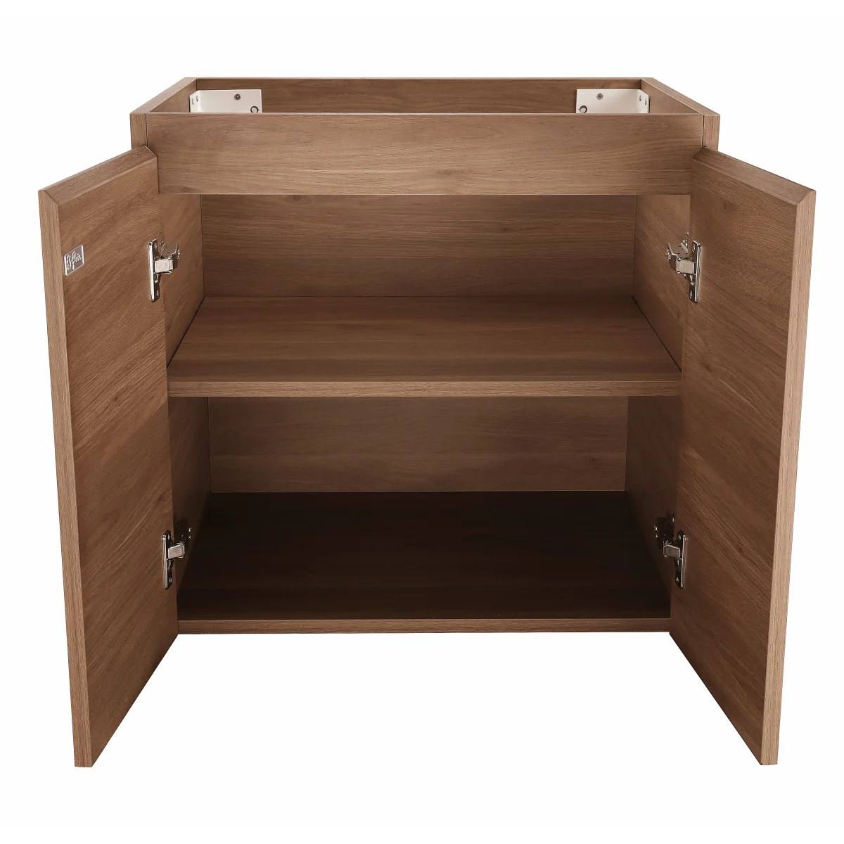 *Clearance* Avisé 600mm Wall Hung Vanity Cabinet | Villara Oak Woodgrain | - Image 3