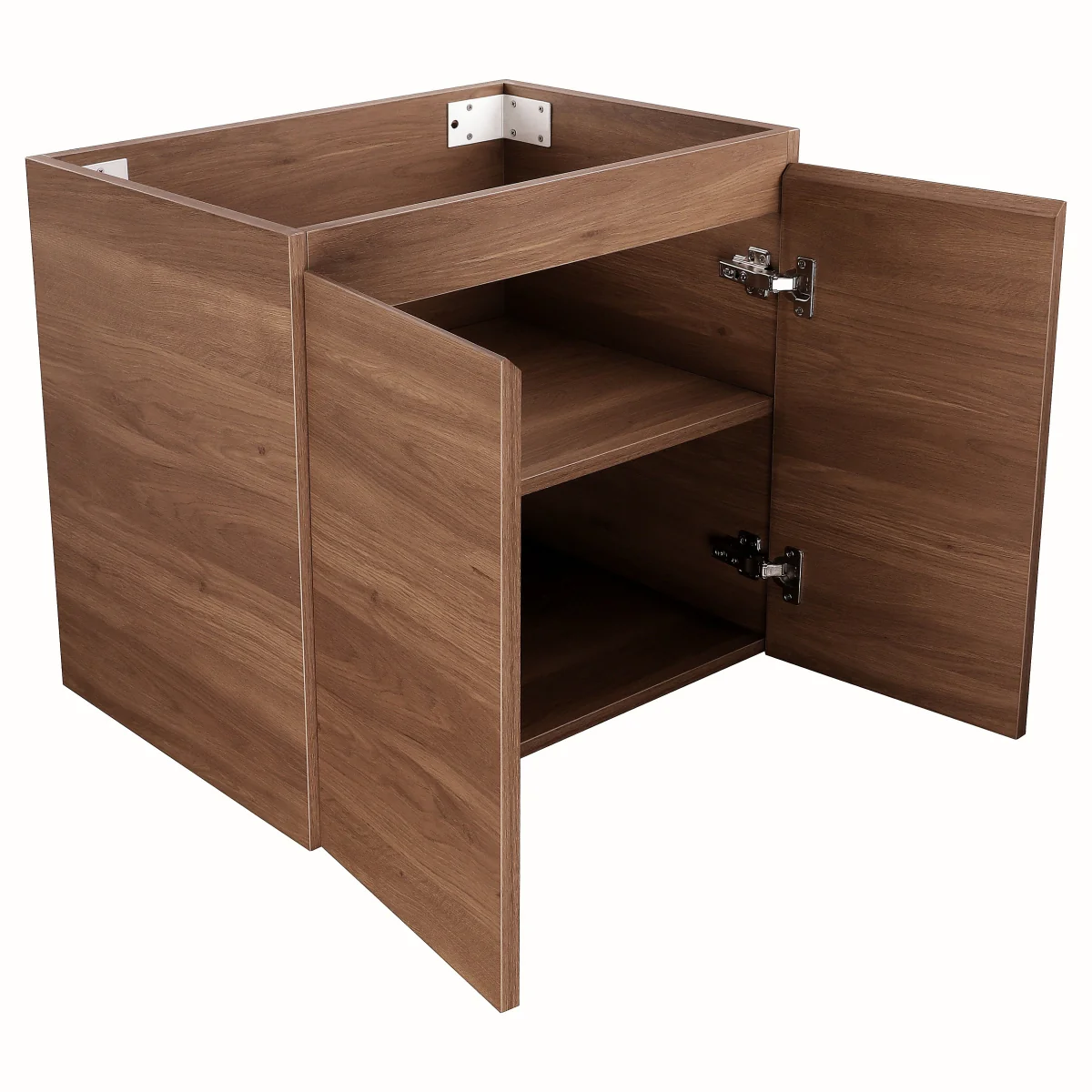 *Clearance* Avisé 600mm Wall Hung Vanity Cabinet | Villara Oak Woodgrain | - Image 5