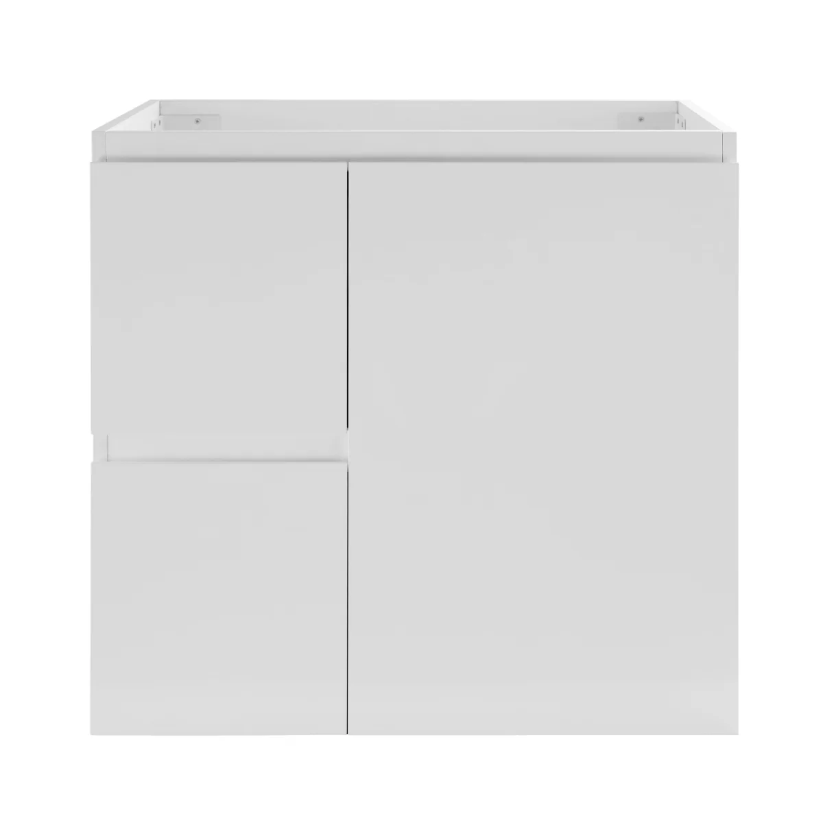 Avisé 750mm Floor Standing Vanity Cabinet with Drawers on the Left Side | Gloss White |