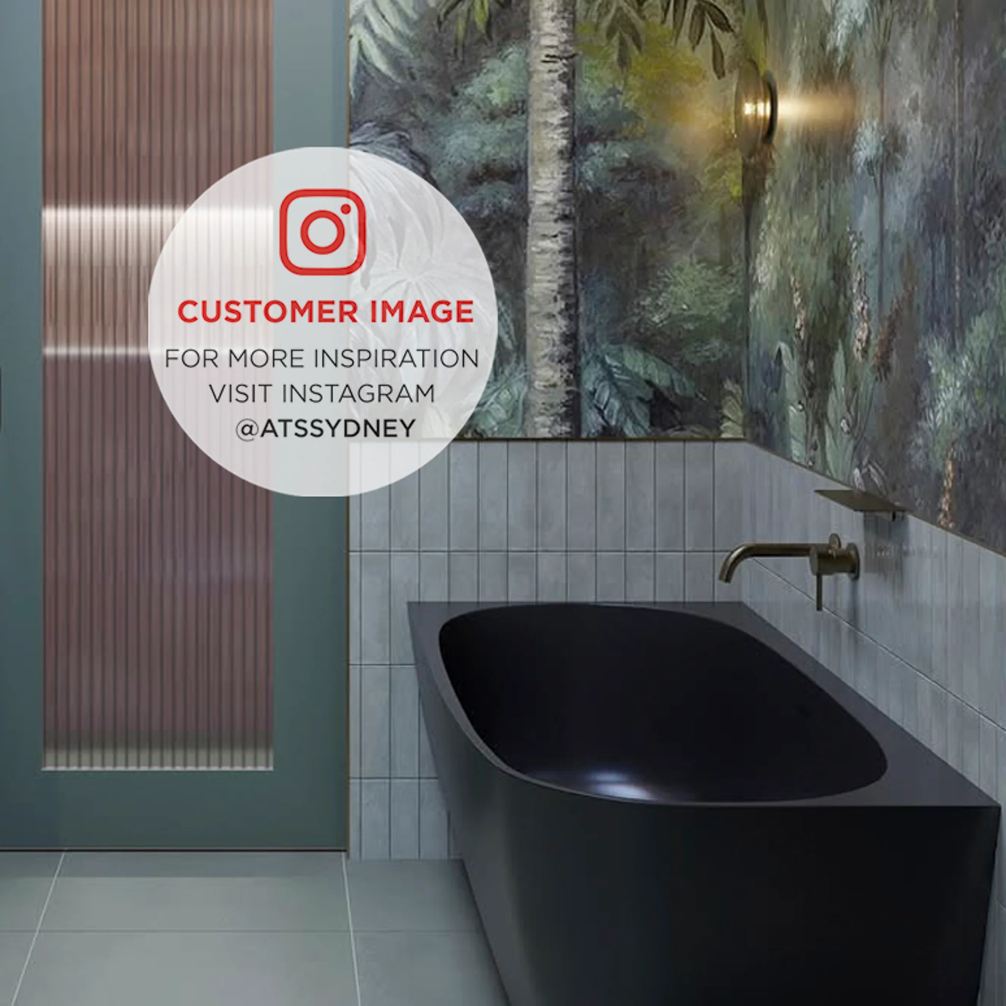 Byron Egg 1500mm Left Corner Freestanding Bath, Matte Black - Image 6