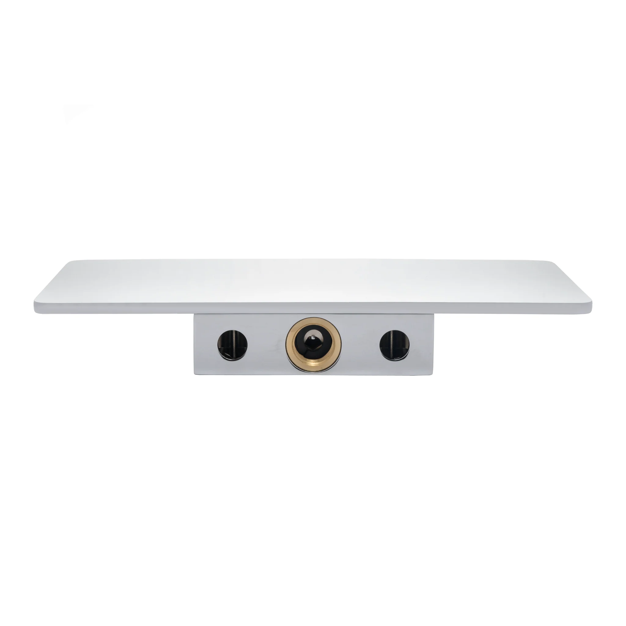 Cascada Shelf Waterfall Bath Spout, Polished Chrome - Image 4