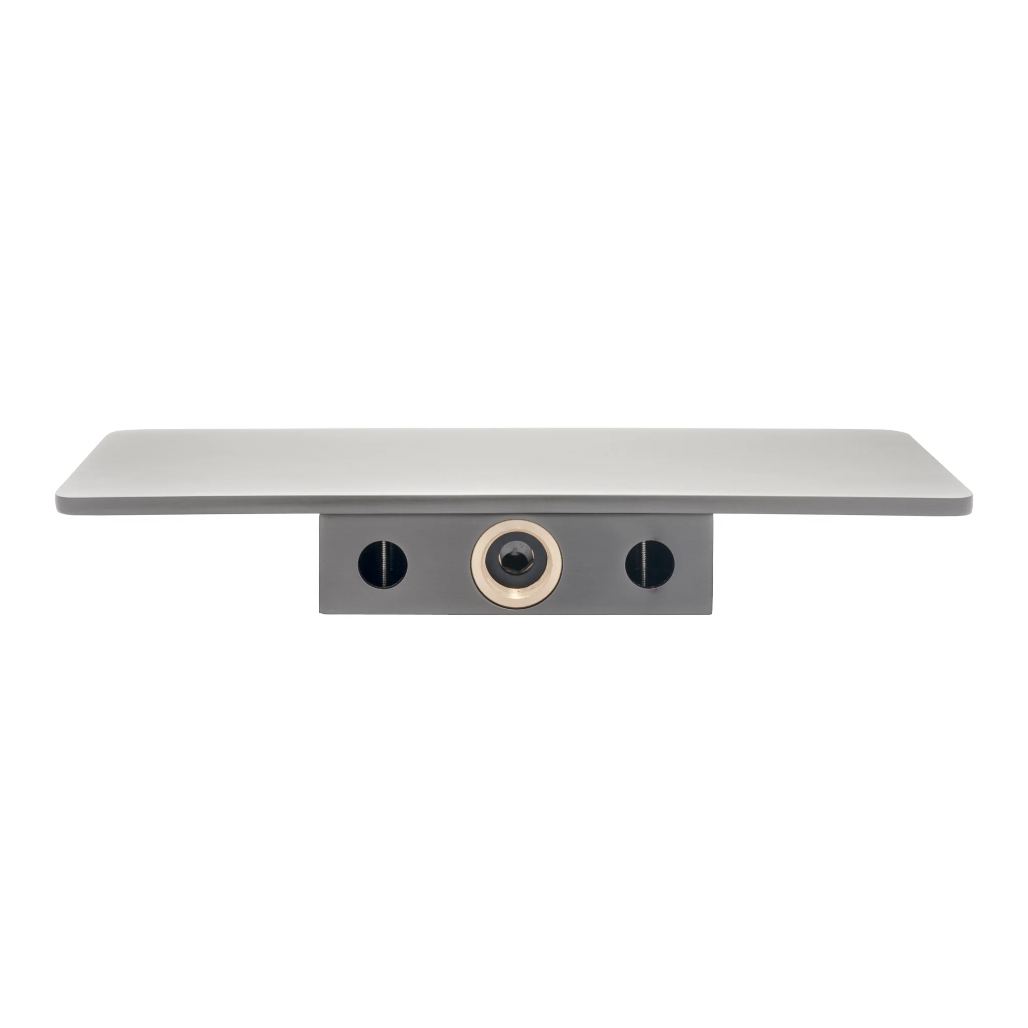 Cascada Shelf Waterfall Bath Spout, Brushed Gunmetal - Image 4