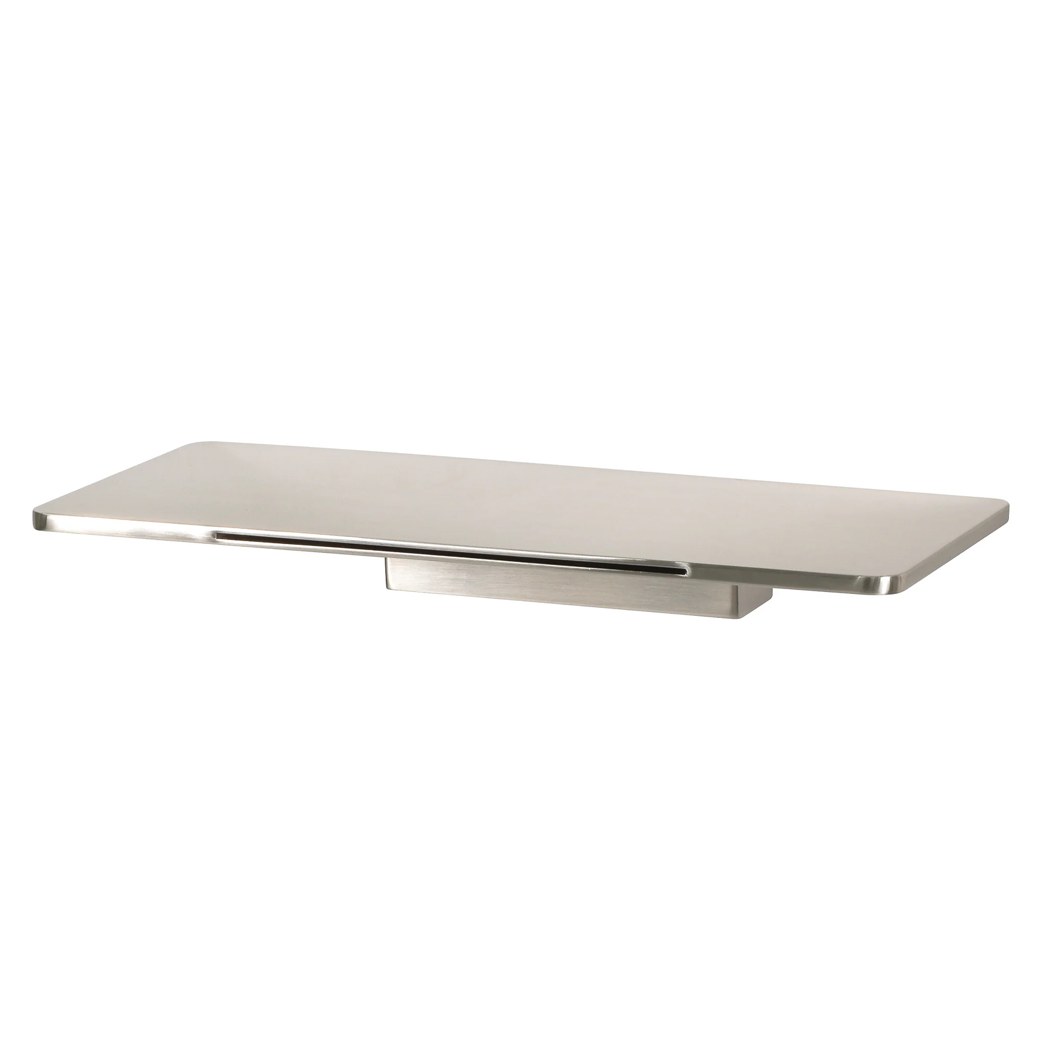 Cascada Shelf Waterfall Bath Spout, Brushed Nickel - Image 3