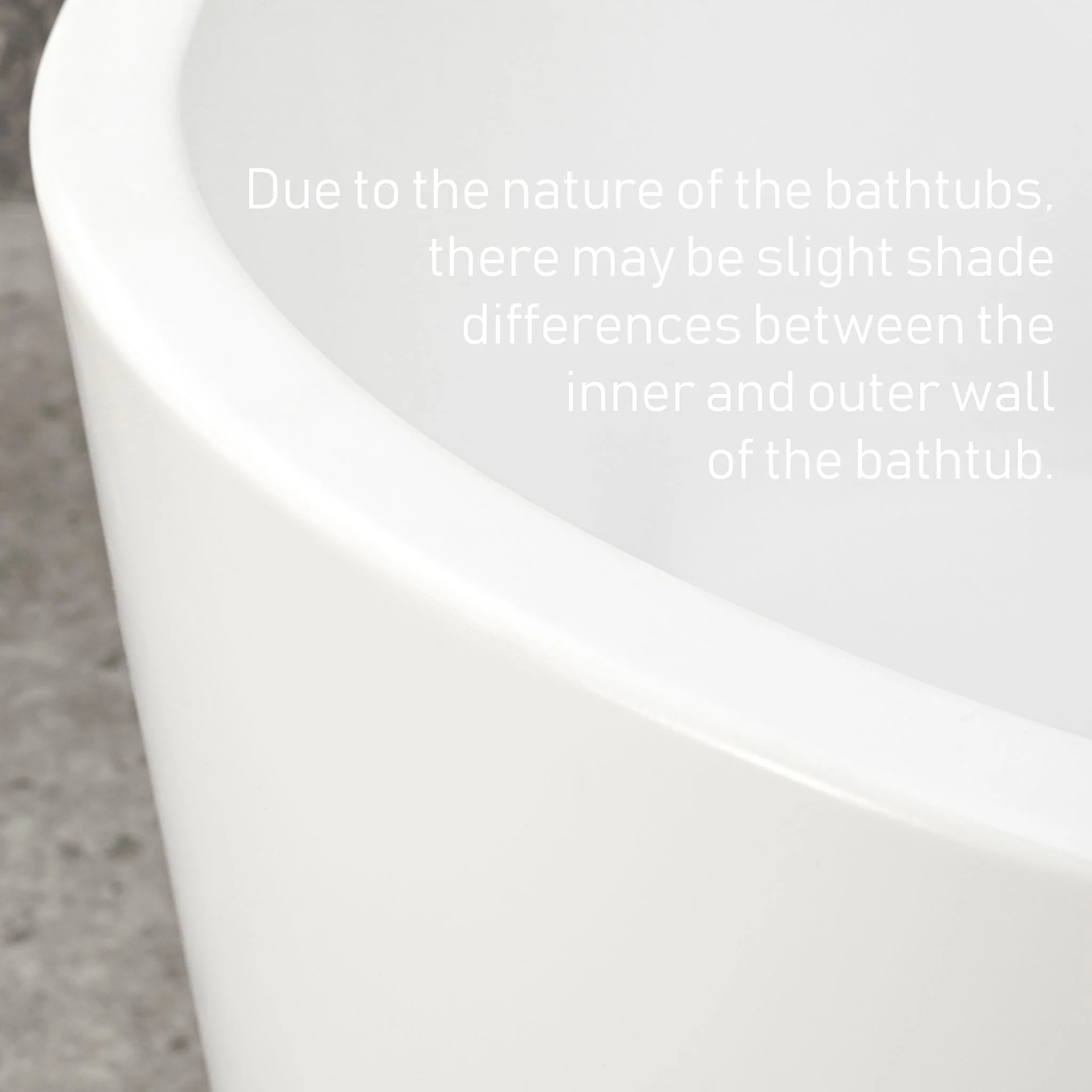 **CLEARANCE STOCK Avalon 1500mm Left Corner Freestanding Bath, Matte White - Image 6