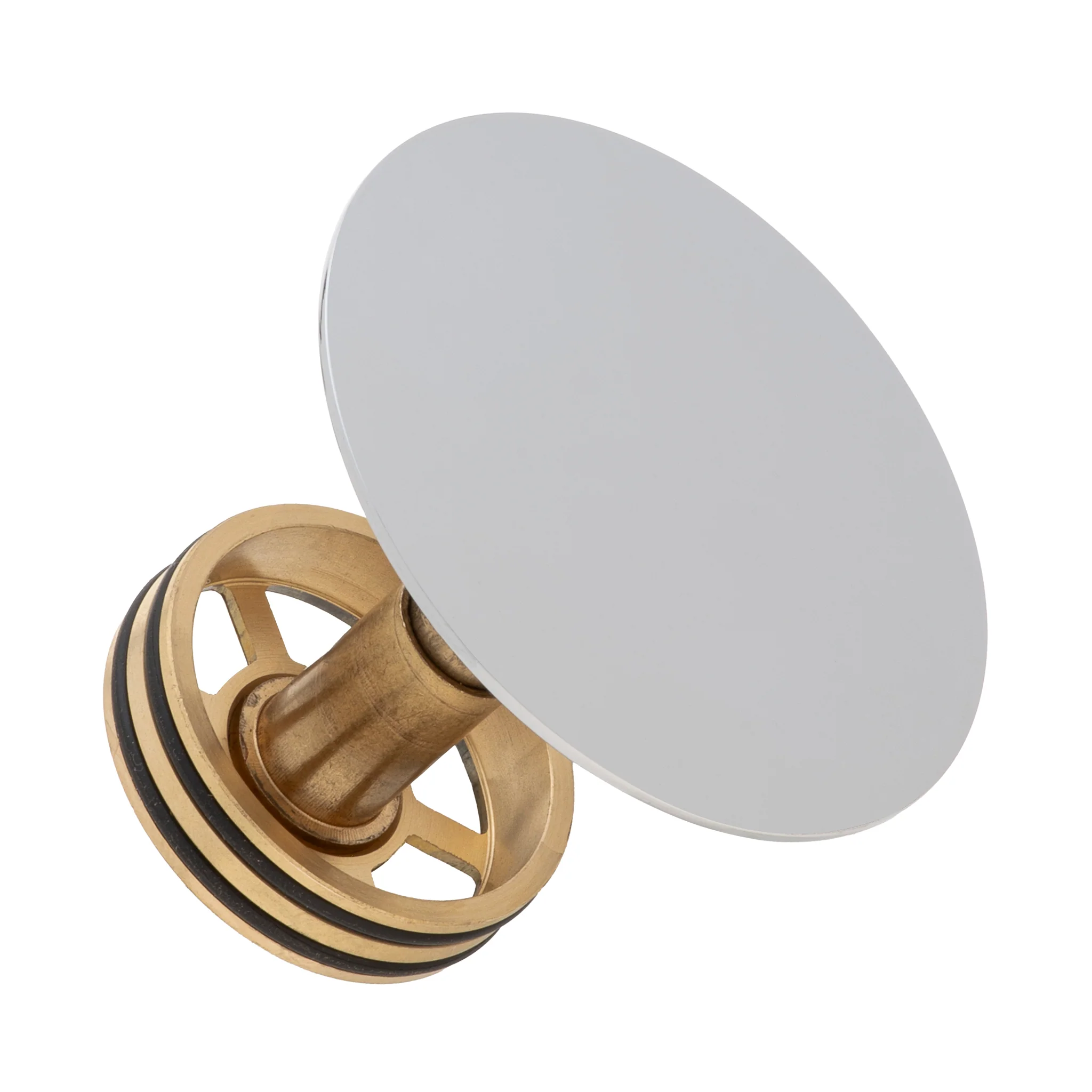 Dome Pop Short Bath Waste 40mm, with Pull-Out Basket, Polished Chrome - Image 4