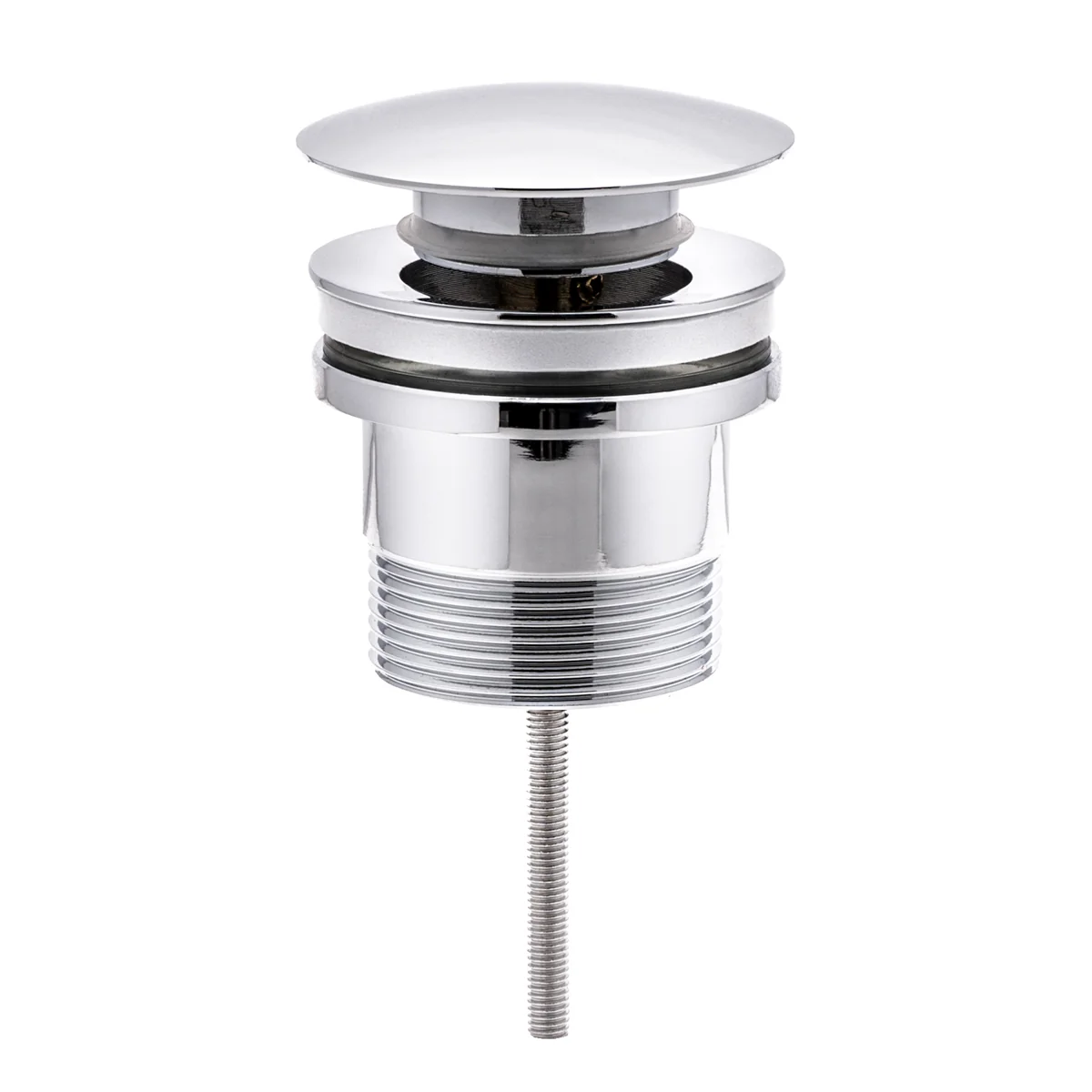 Dome Pop Up Waste, Universal 32mm/40mm, Suits Overflow and Non-Overflow, Polished Chrome - Image 3
