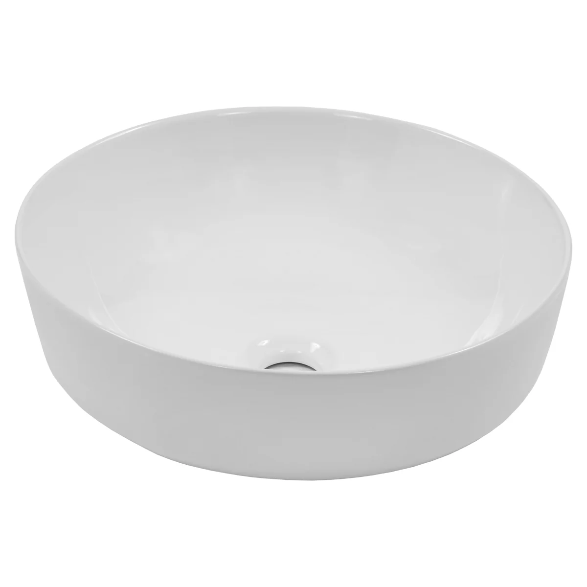 Dove 415mm Above-Counter Basin, Gloss White - Image 3