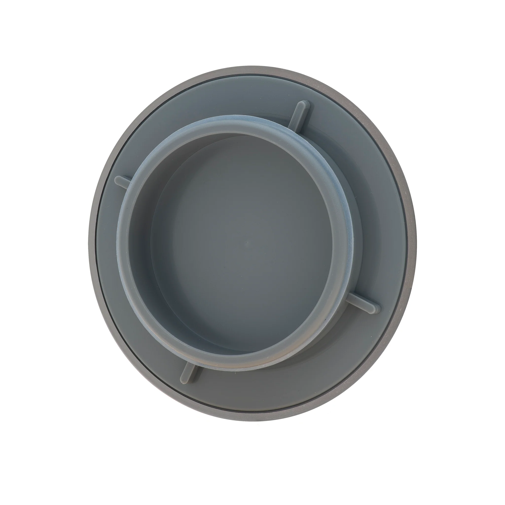 Retto Drain Cover, Brushed Gunmetal Black - Image 3