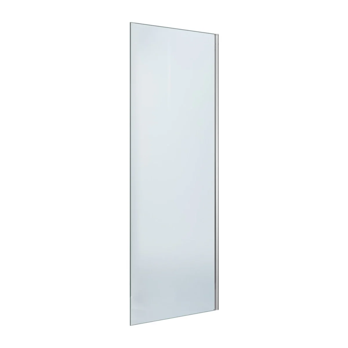 Fresca Fixed Shower Screen Panel for Walk in Shower, Chrome or Black Hardware. Available in 950mm, 1050mm, 1150mm. - Image 8
