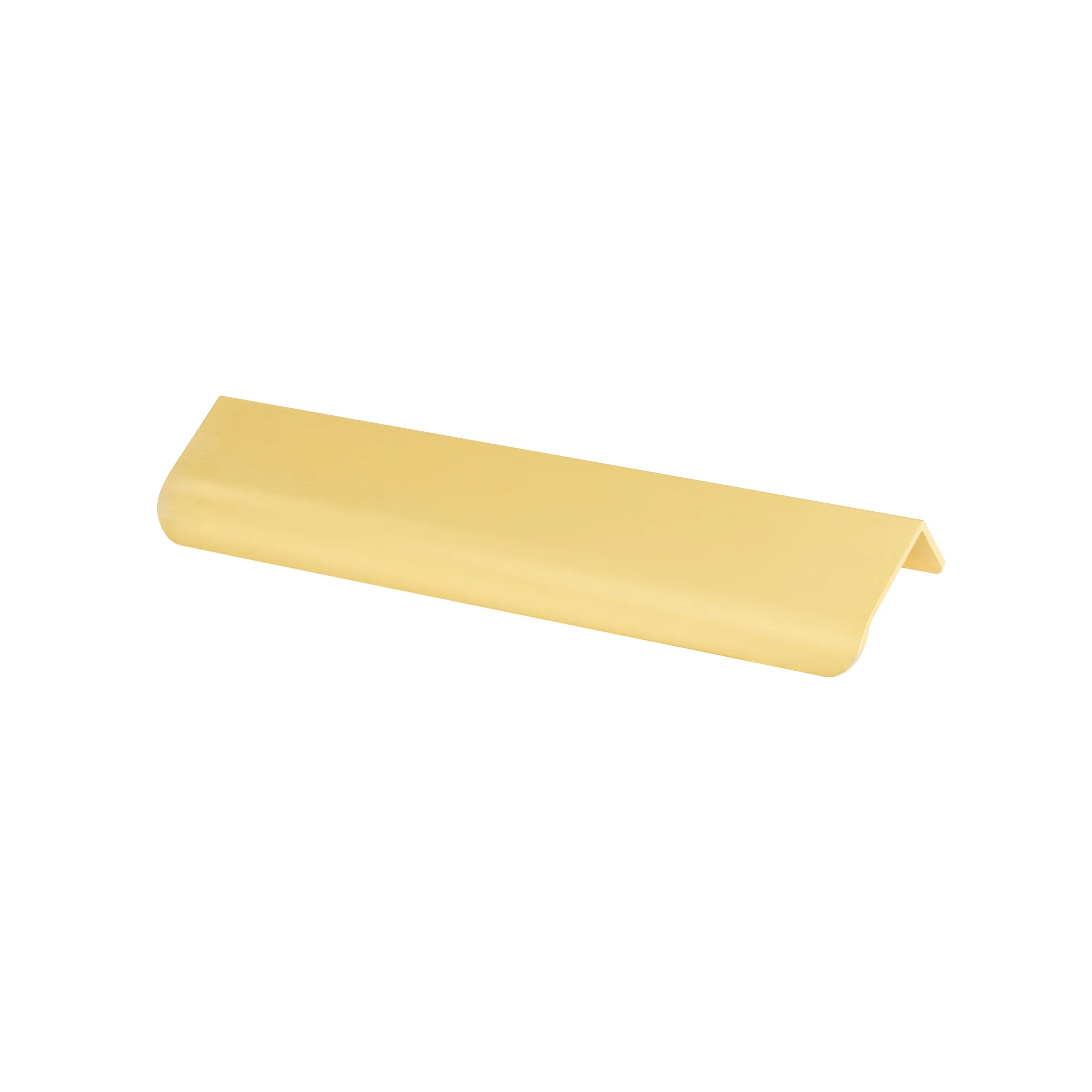 Hiku Pull Vanity Handle - Brushed Golden Brass - Image 5