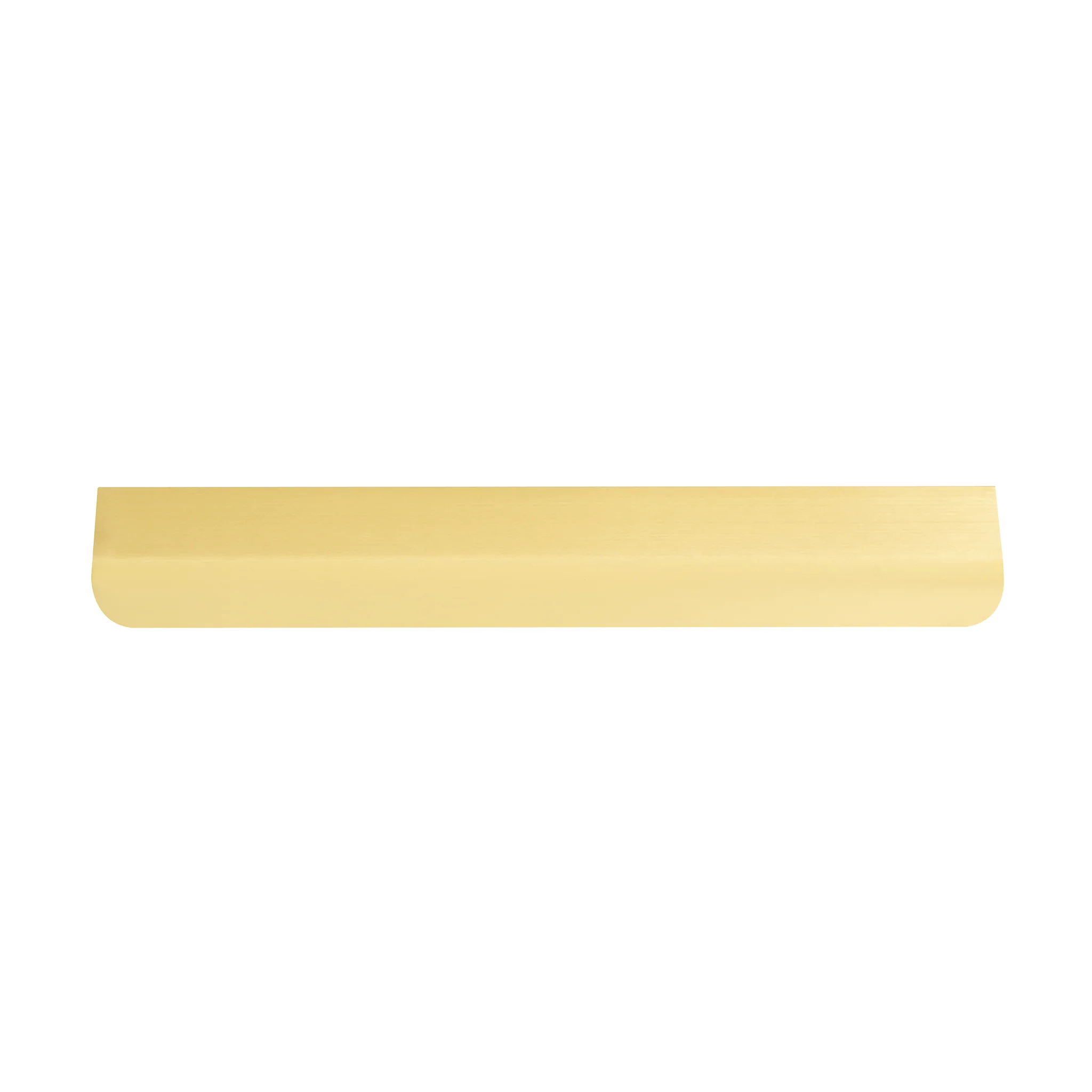 Hiku Pull Vanity Handle - Brushed Golden Brass - Image 6
