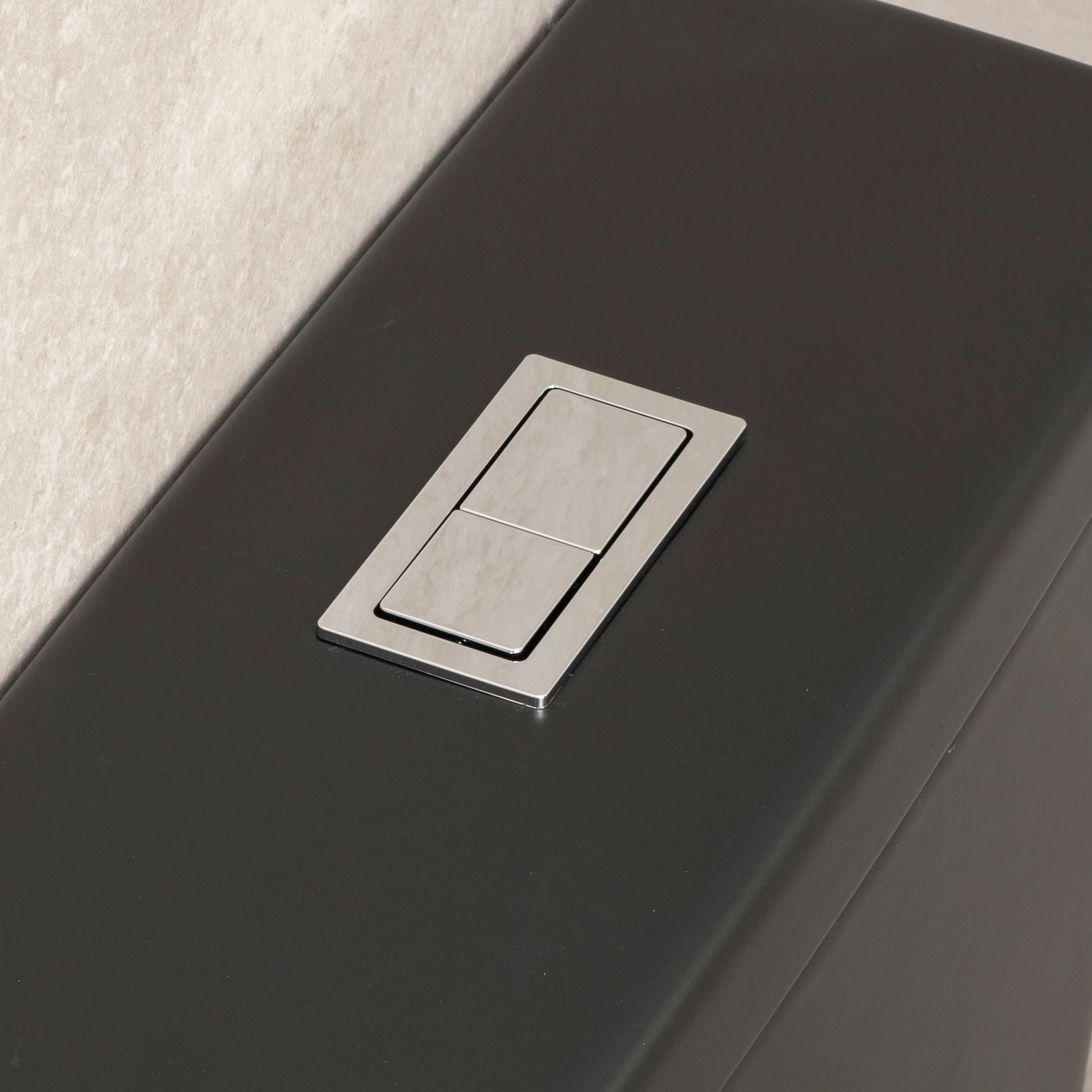 Hysett Q Back to Wall Toilet Suite, Matte Black - Image 10