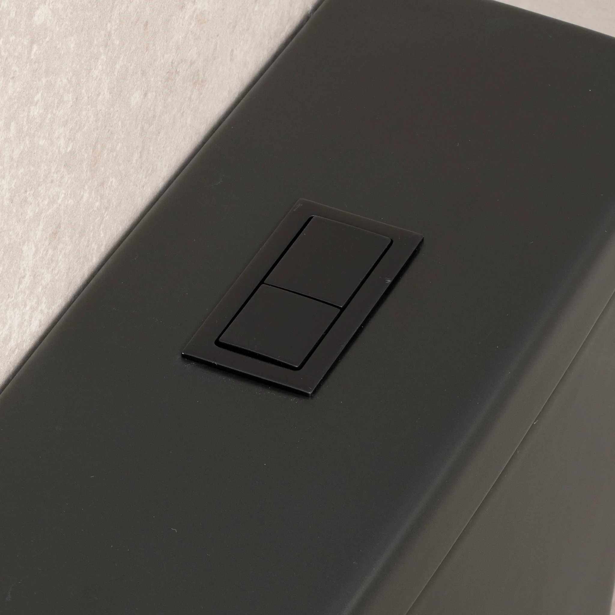 Hysett Q Back to Wall Toilet Suite, Matte Black - Image 11