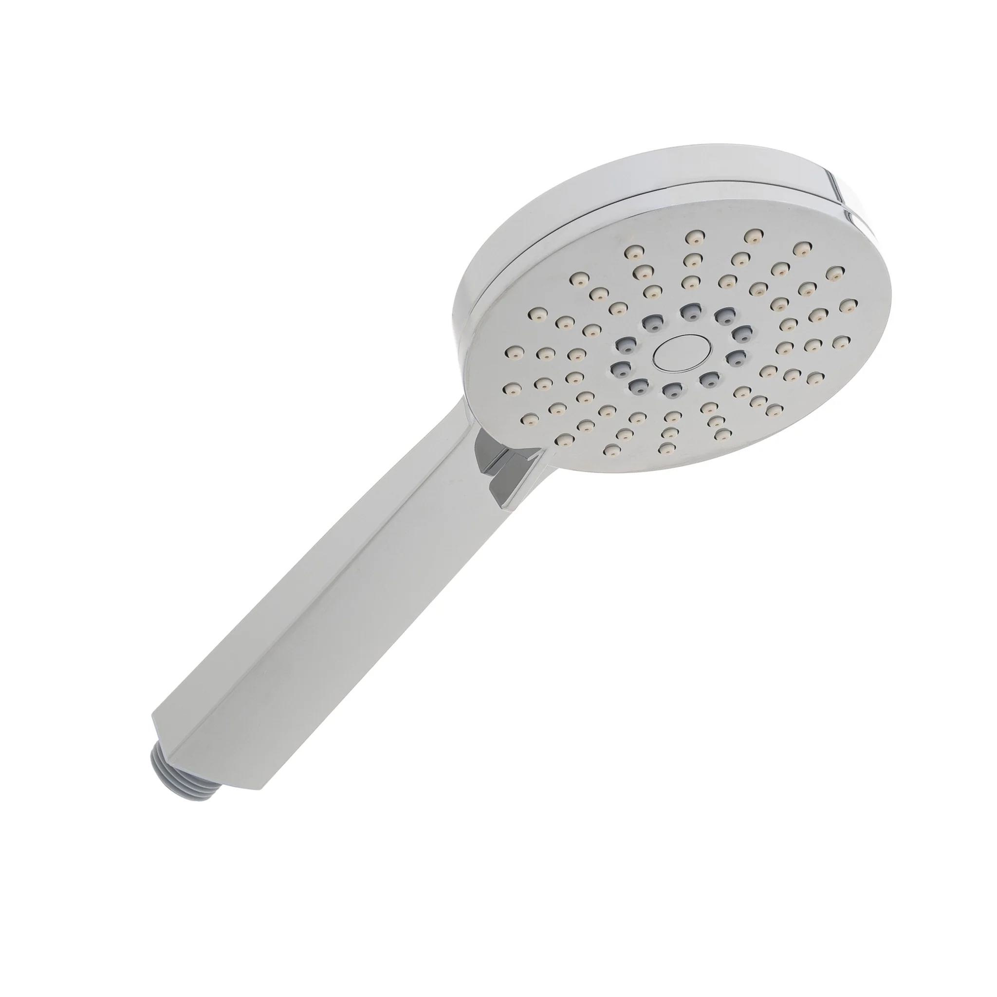 Jena Round Twin Shower System with Adjustable Rail, Push Button Diverter and 250mm Head, Polished Chrome - Image 6