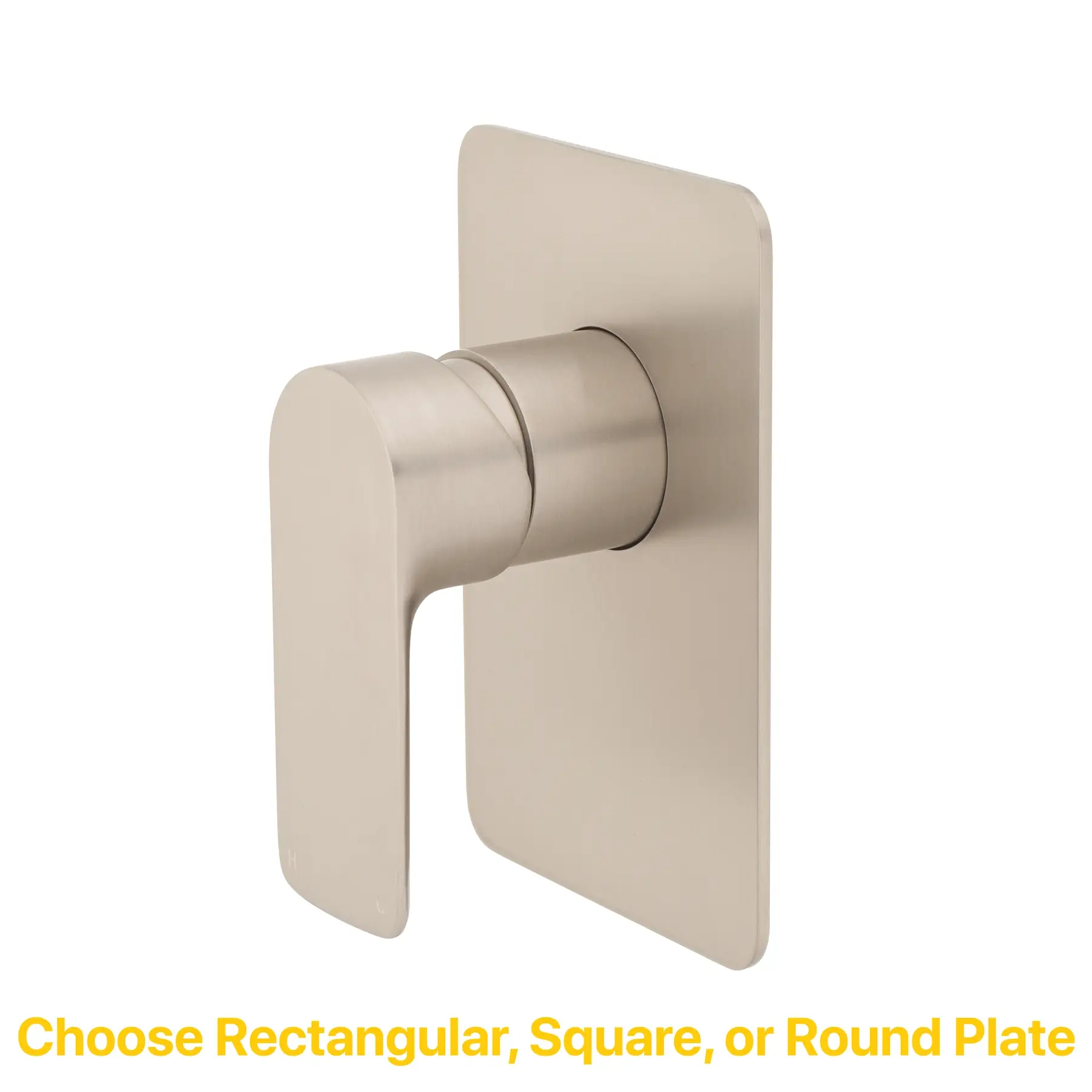 Jena Shower/ Bath Wall Mixer, Brushed Nickel - Image 3