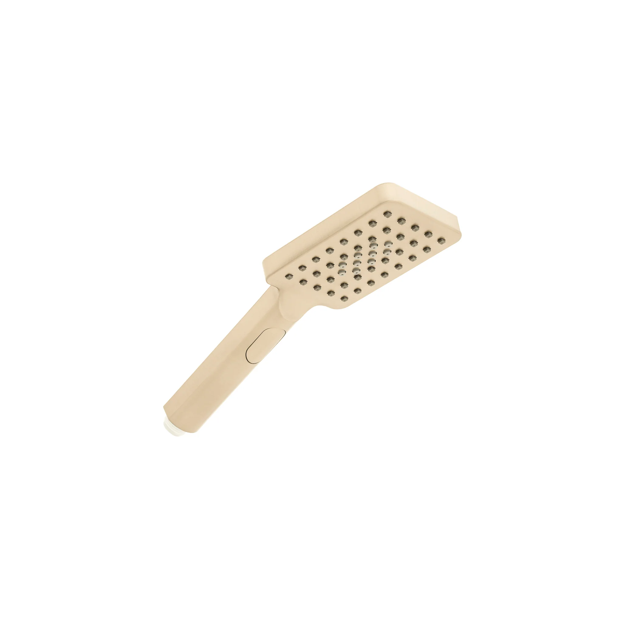 Jena Square Twin Shower System with Adjustable Rail, Push Button Diverter and 250mm Head, Brushed Brass (Gold) - Image 7