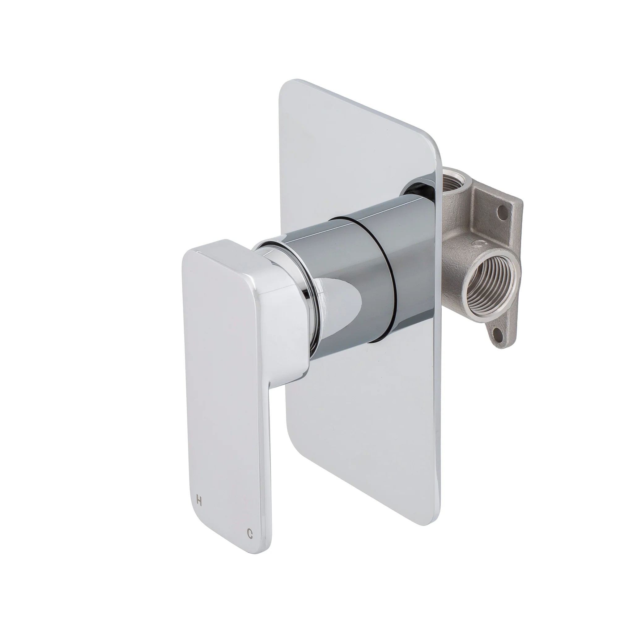 Kiki Shower/ Bath Wall Mixer, Polished Chrome - Image 2