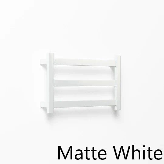 Soft Square 3 Bar Towel Ladder Available in Heated and Non Heated | 6 Colours and 5 Sizes Available | - Image 4