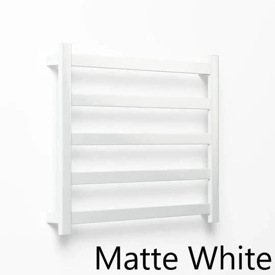 Soft Square 5 Bar Towel Ladder Available in Heated and Non Heated | 6 Colours and 5 Sizes Available | - Image 6