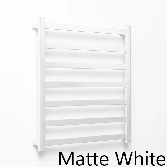 Soft Square 7 Bar Towel Ladder Available in Heated and Non Heated | 6 Colours and 5 Sizes Available | - Image 3