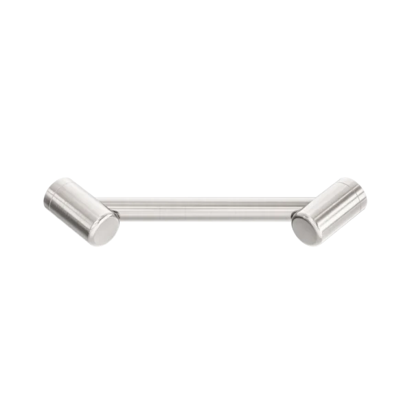 Nero Mecca Care 25mm Footrest Corner Grab Rail 215mm| Brushed Nickel |
