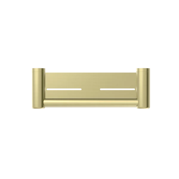 Nero Mecca Care 25mm Grab Rail With Shelf 300mm | Brushed Gold | - Image 2