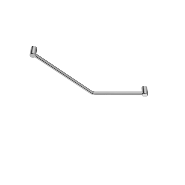Nero Mecca Care 32mm Ambulant 45 Degree Bent Tube 450x650mm | Chrome |