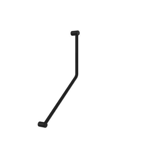 Nero Mecca Care 32mm Ambulant 45 Degree Bent Tube 450x650mm | Matte Black | - Image 2