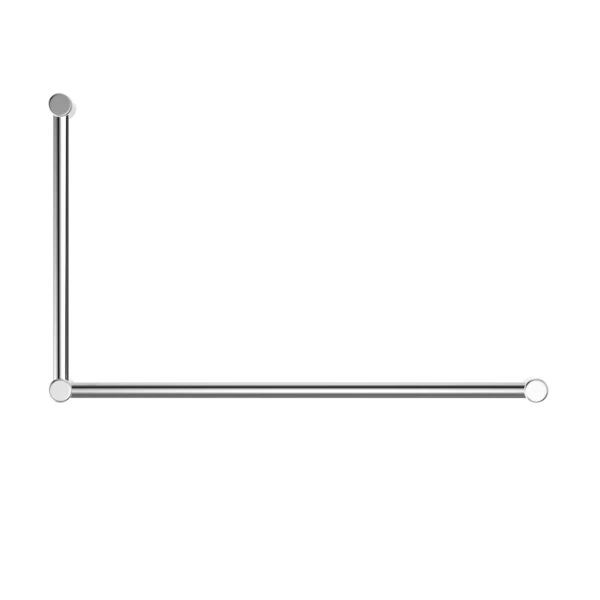Nero Mecca Care 32mm DDA Grab Rail Set 90 Degree 600x1000mm | Chrome | - Image 2