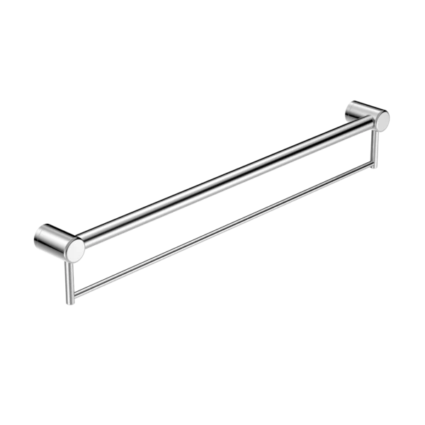 Nero Mecca Care 32mm Grab Rail With Towel Holder 900mm | Chrome |