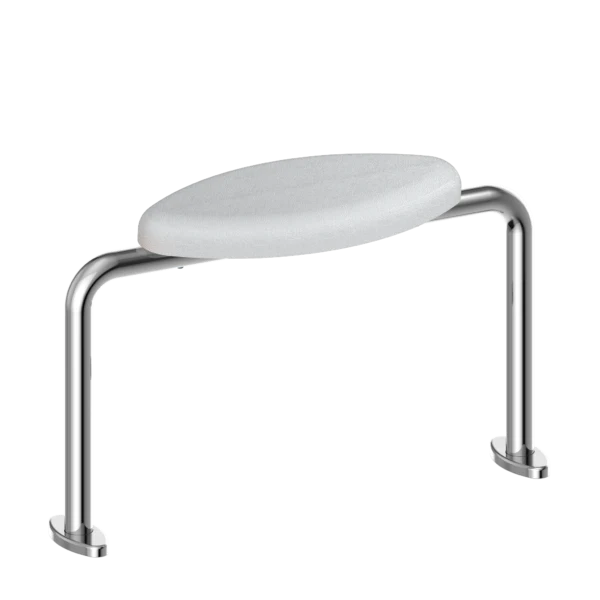Nero Mecca Care DDA Toilet Backrest | Chrome | - Image 2