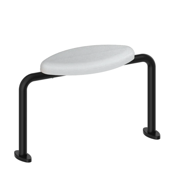 Nero Mecca Care DDA Toilet Backrest | Matte Black | - Image 2