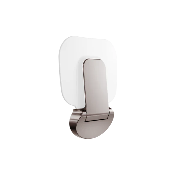 Nero Mecca Care Shower Seat 400x330mm | Brushed Bronze |