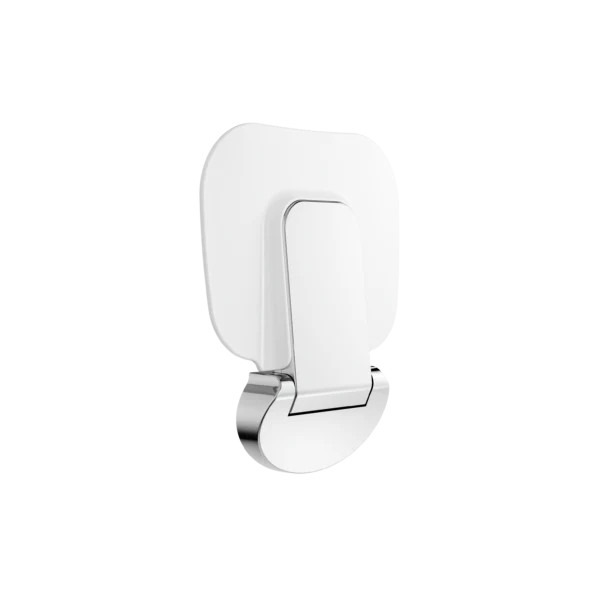 Nero Mecca Care Shower Seat 400x330mm | Chrome |