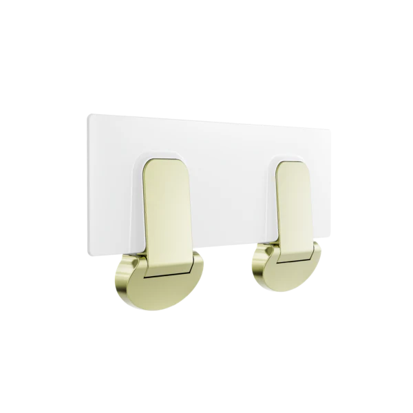 Nero Mecca Care Shower Seat 960x330mm | Brushed Gold |