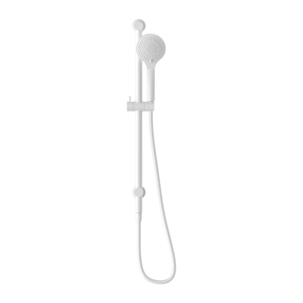 Nero Mecca Rail Shower with Air Shower | Matte White | - Image 3