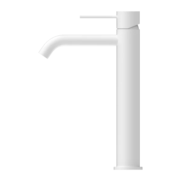 Nero Mecca Tall Basin Mixer | Matte White| - Image 2