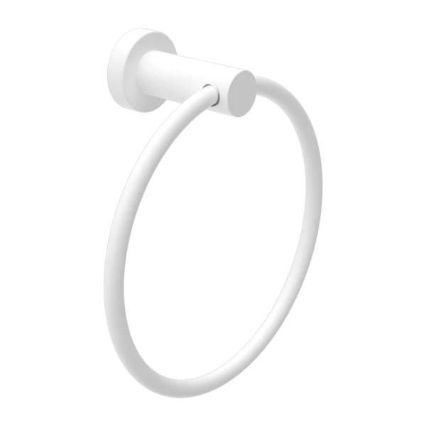 Nero Mecca Towel Ring | Matte White |