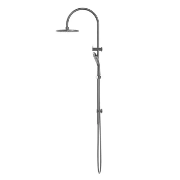 Nero Mecca Twin Shower with Opal Shower | Gun Metal | - Image 2