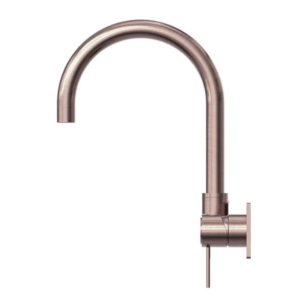 Nero Mecca Wall Basin Mixer Swivel Spout | Brushed Bronze | - Image 3