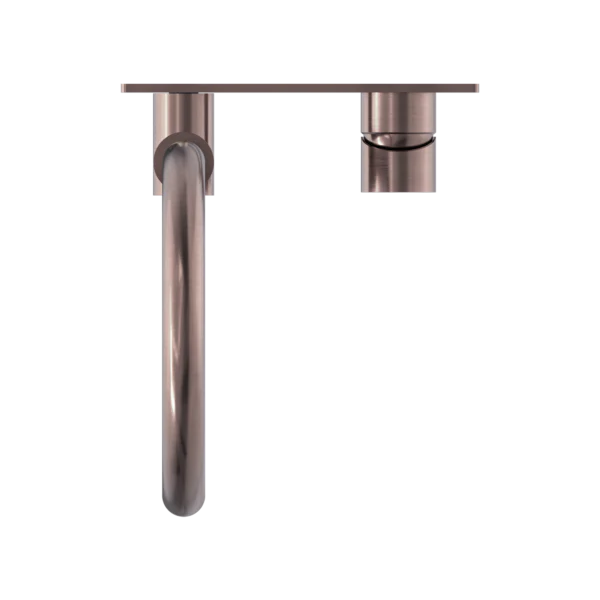 Nero Mecca Wall Basin Mixer Swivel Spout | Brushed Bronze | - Image 4