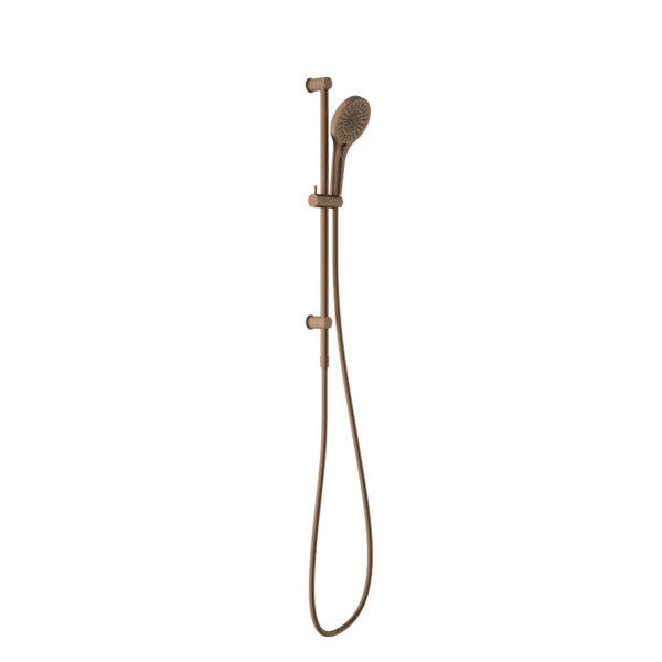 Nero Opal Rail Shower | Brushed Bronze |
