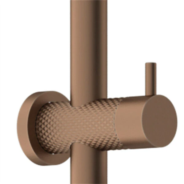 Nero Opal Twin Shower Set | Brushed Bronze | - Image 2